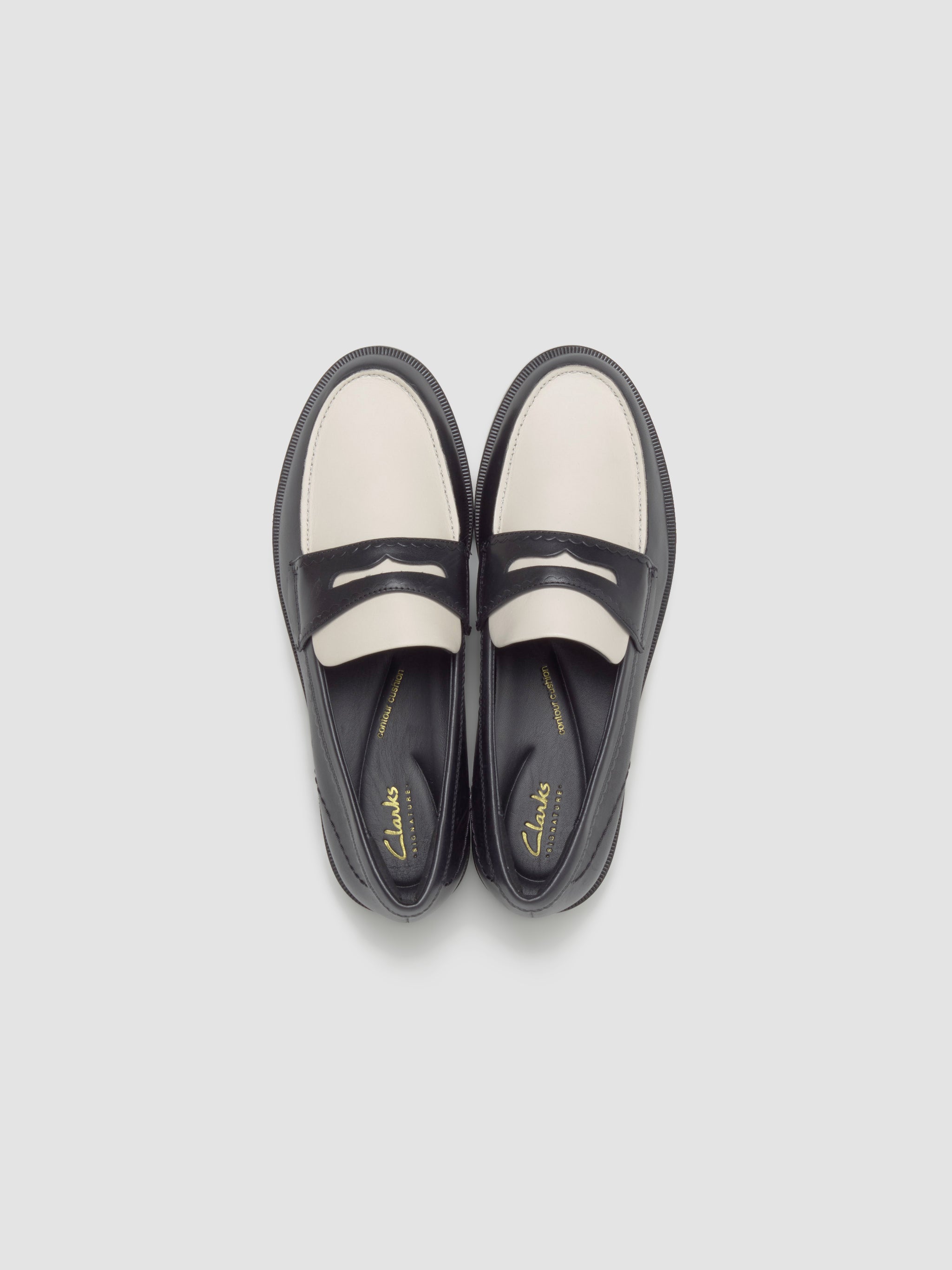Straven Edge Loafers in Black Combination Leather
