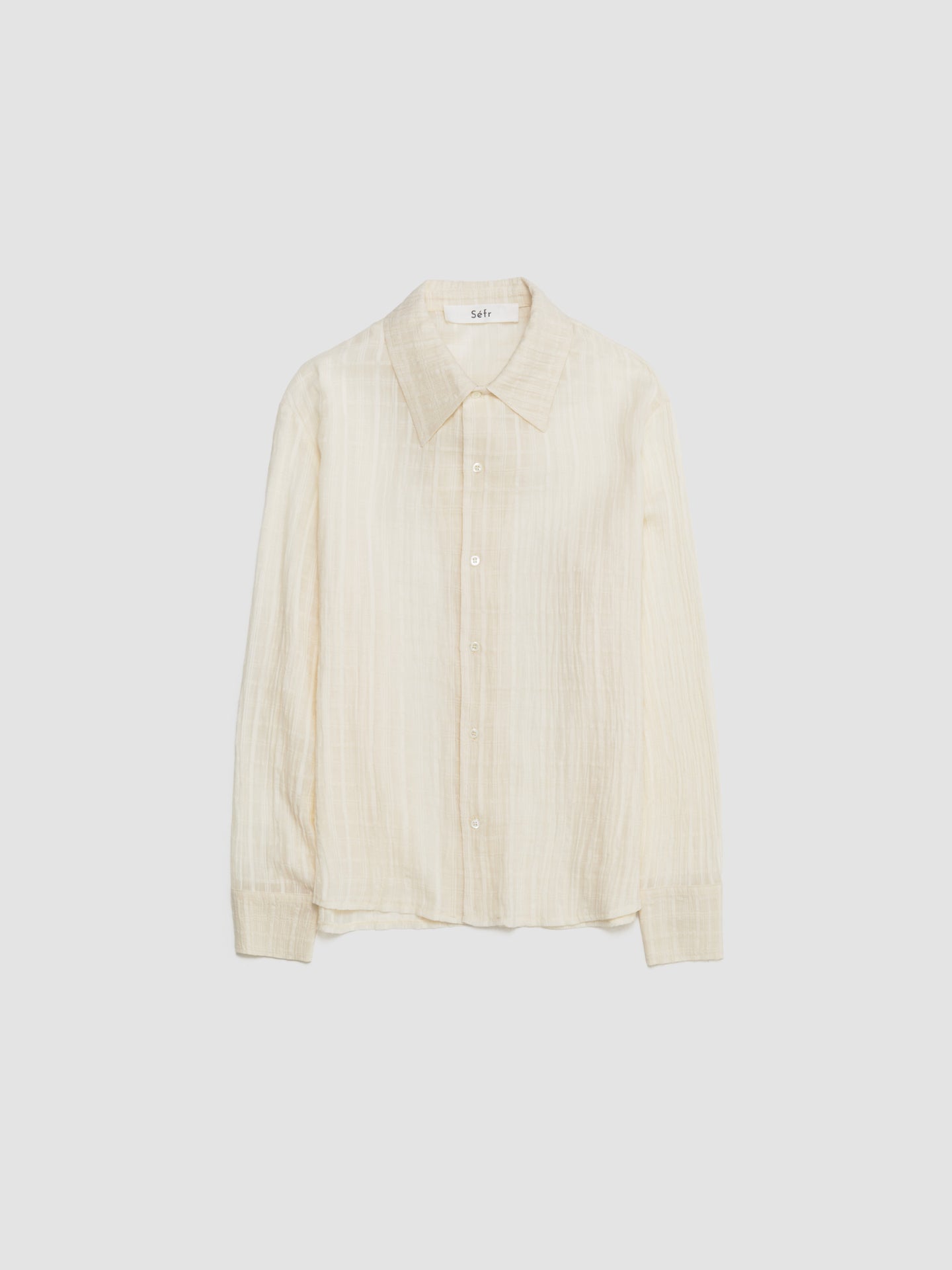 Ignacio Shirt in Cloud White Check