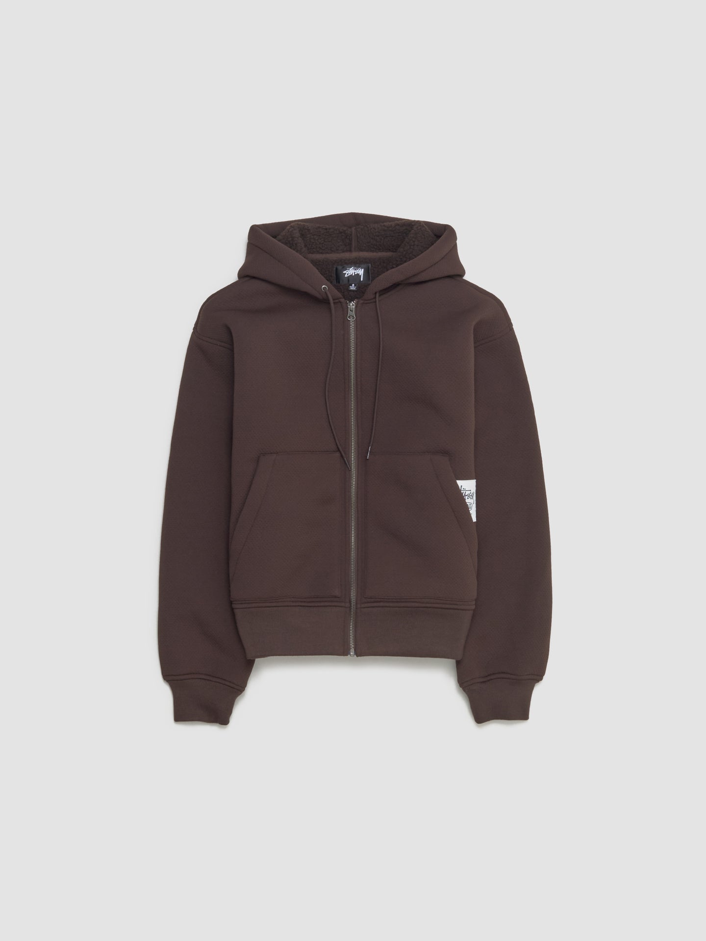 Bonded Sherpa Lined Hood in Brown