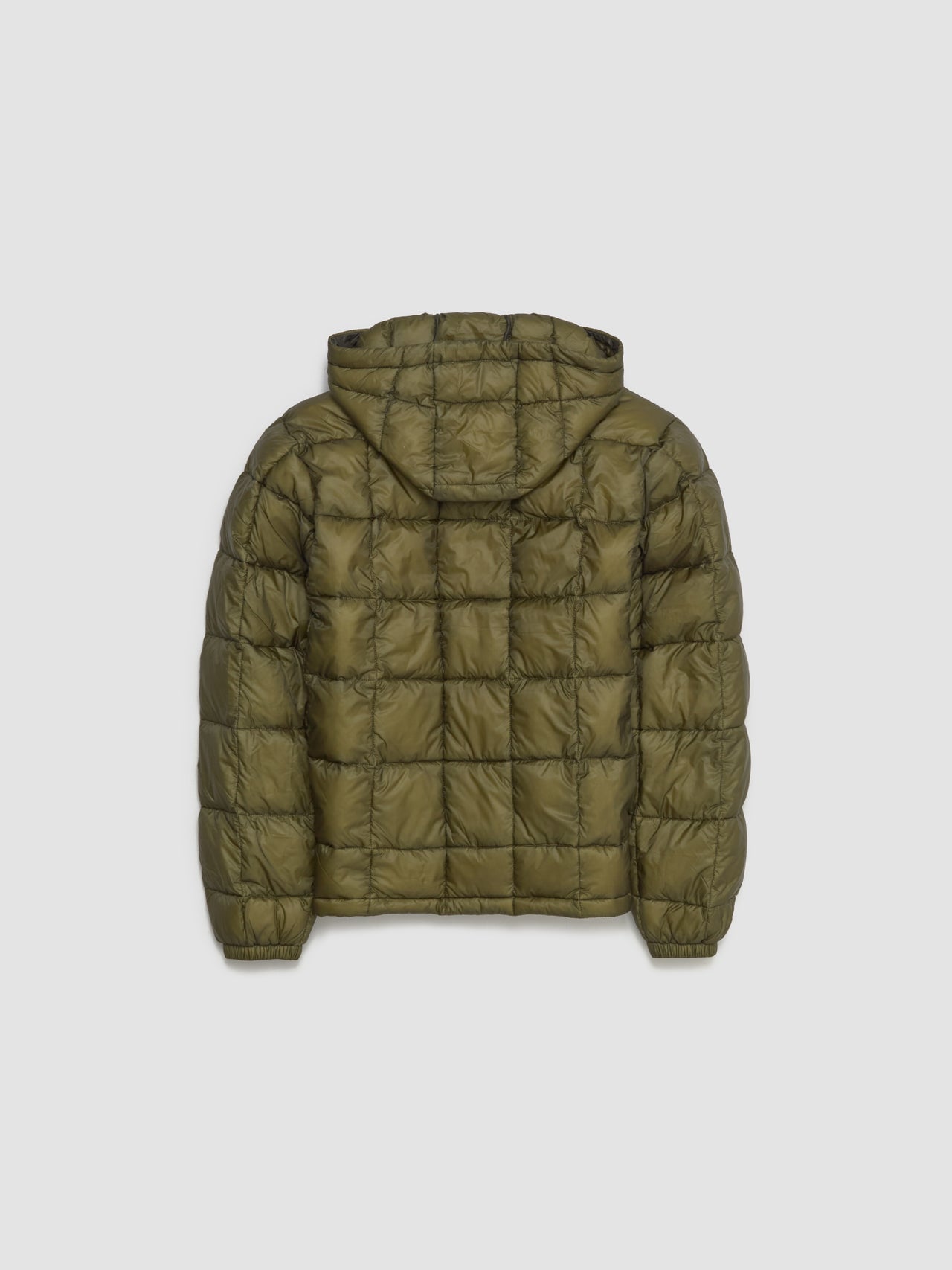 Midweight Hooded Puffer in Olive