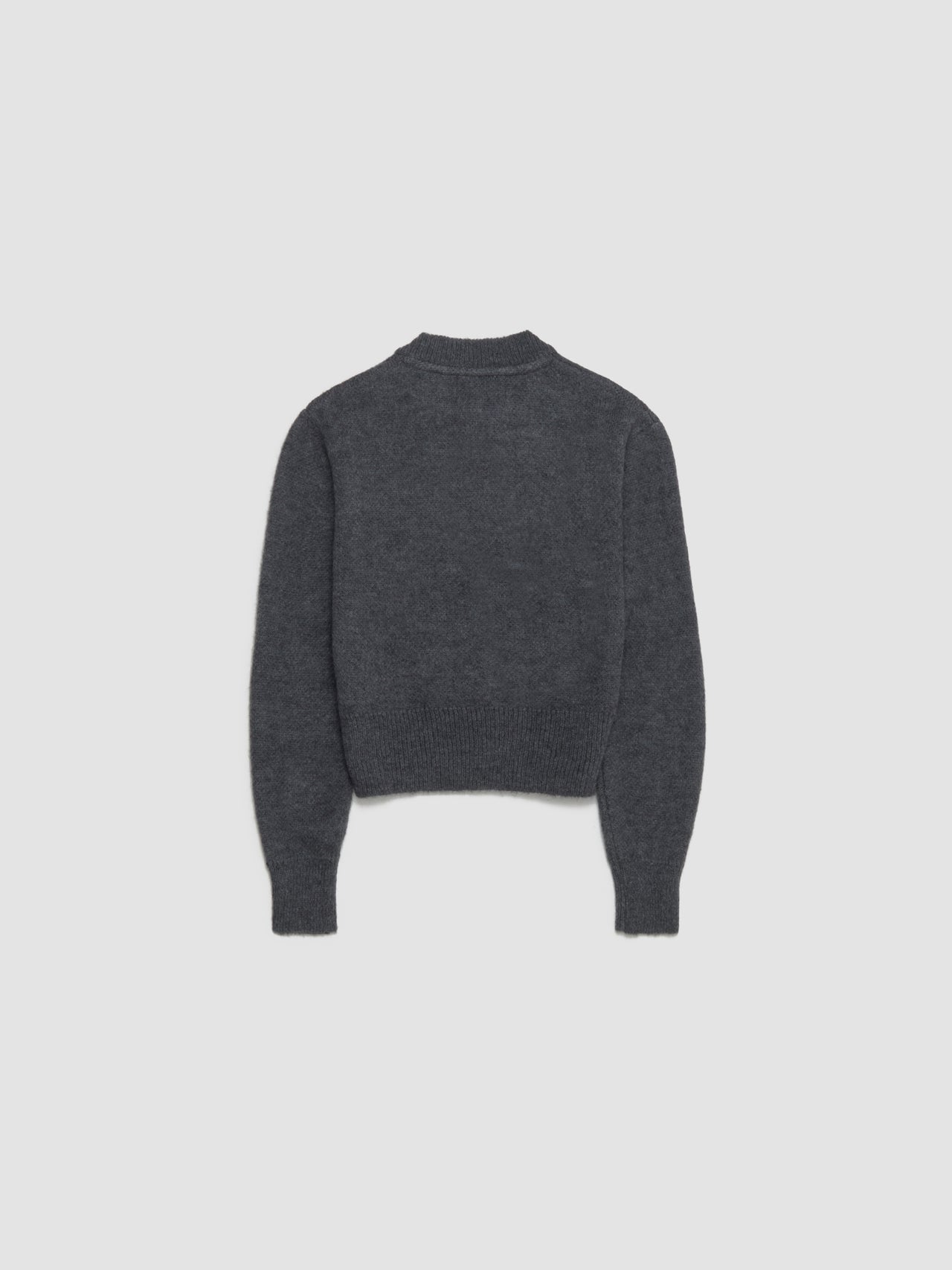 Lady Meets Tramp Zipped Cardigan in Grey