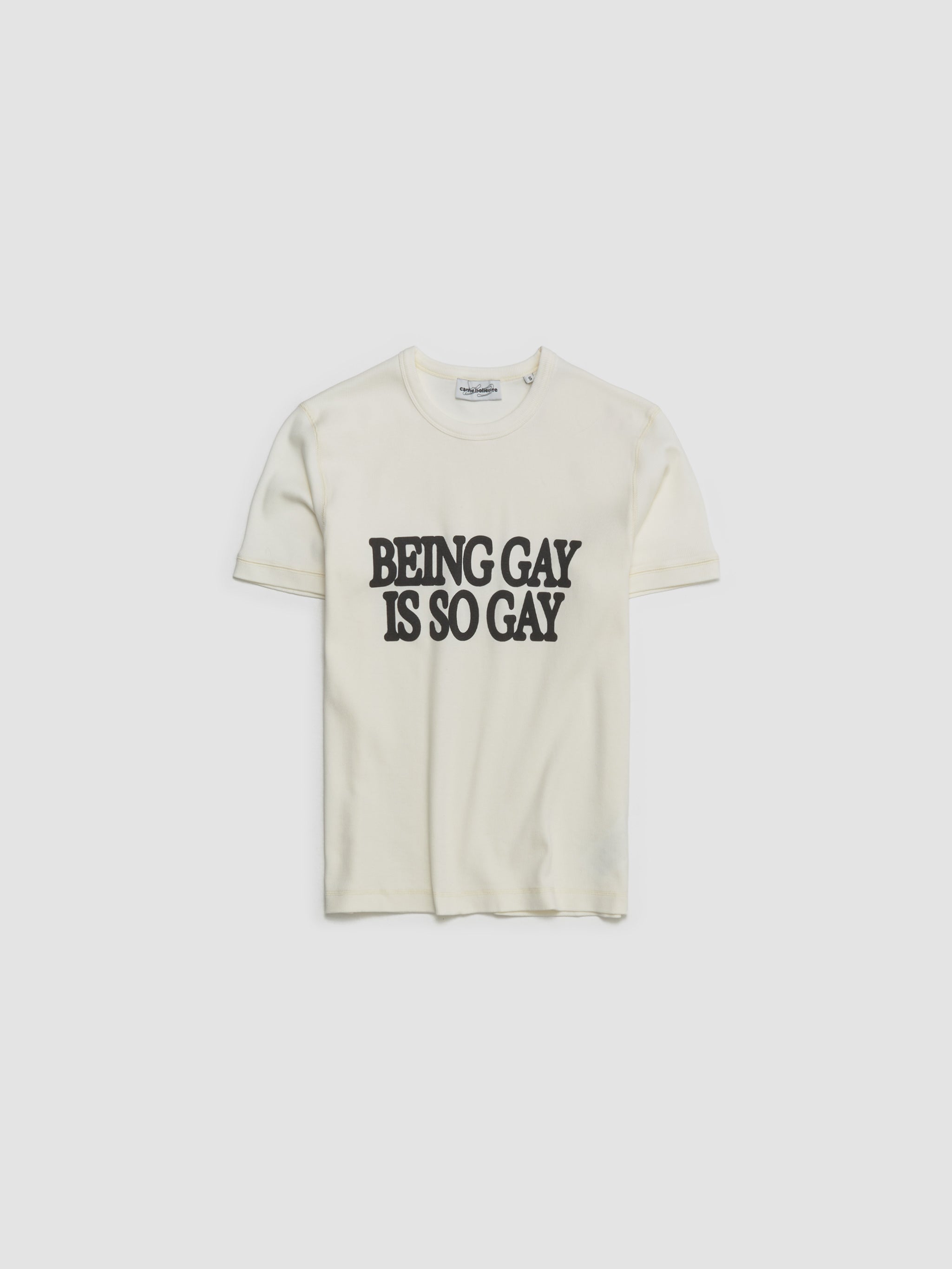 Being Gay Is So… T-Shirt in Off-White