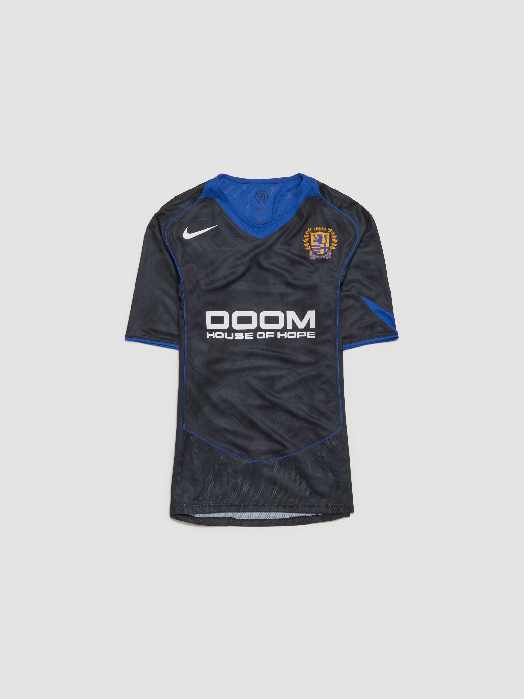 x ANNE IMHOF T90 Football Jersey in Black & Game Royal