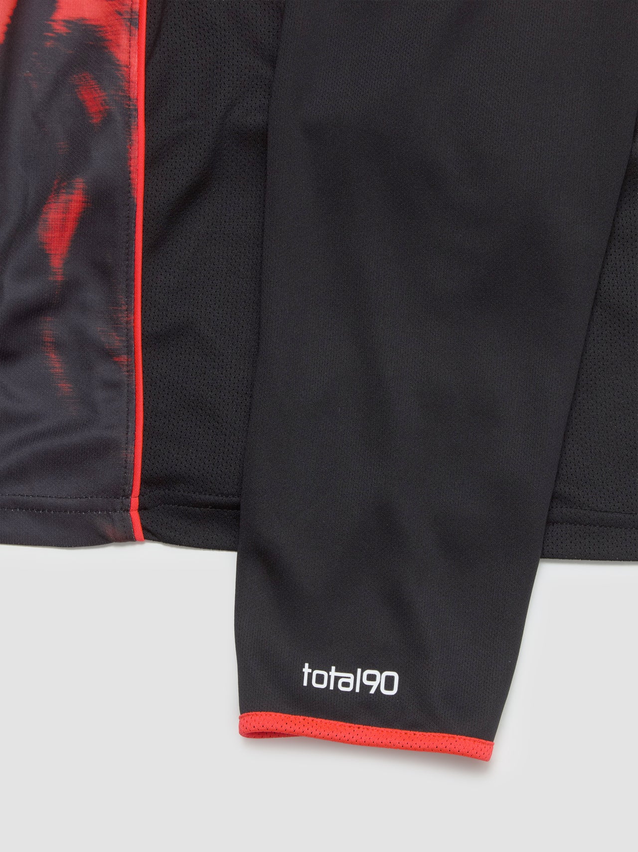x ANNE IMHOF T90 Football Jersey in Black & Bright Crimson