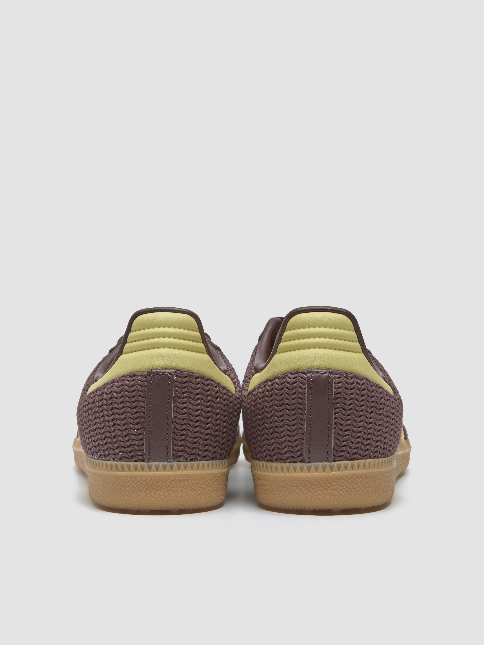 WMNS Samba OG Sneaker in Brown & Yellow
