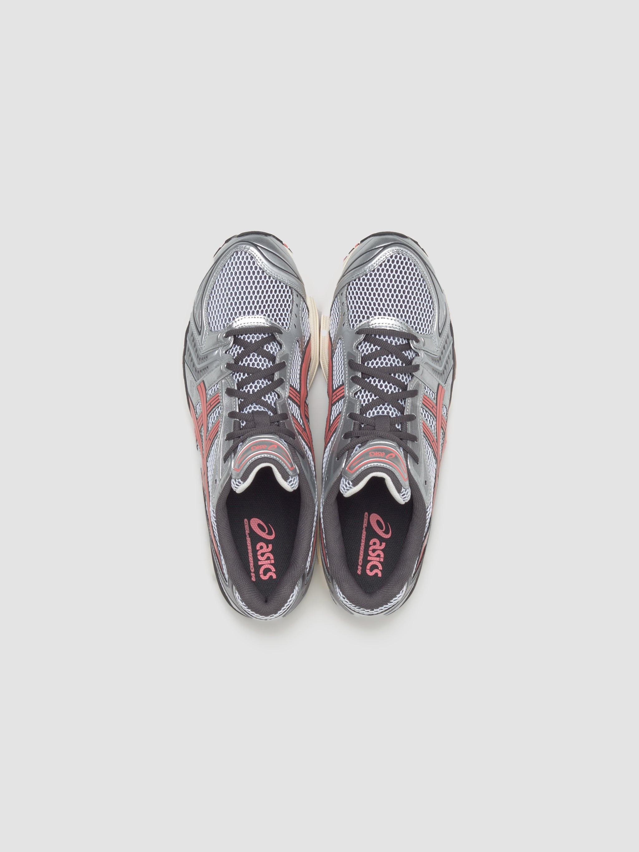 GEL-KAYANO 14 Sneaker in White & Papaya