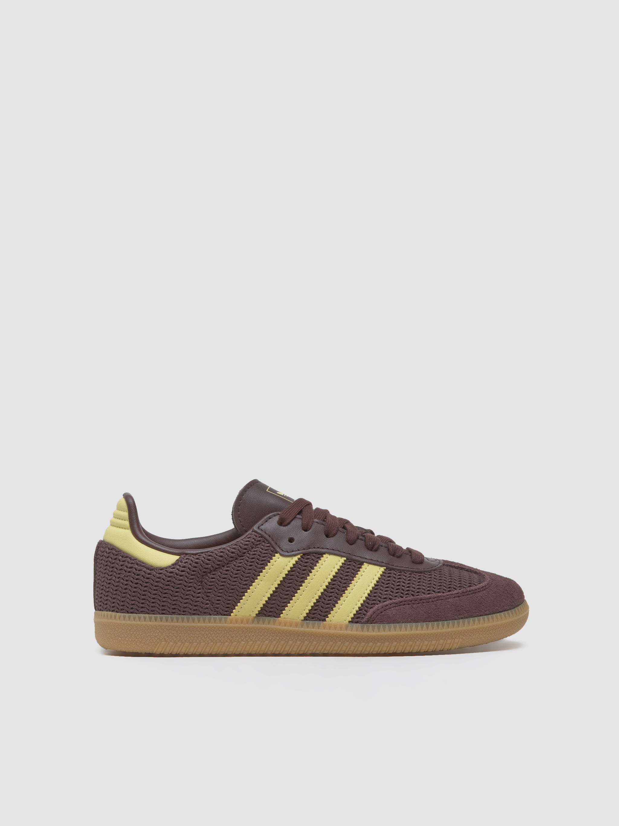 WMNS Samba OG Sneaker in Brown & Yellow