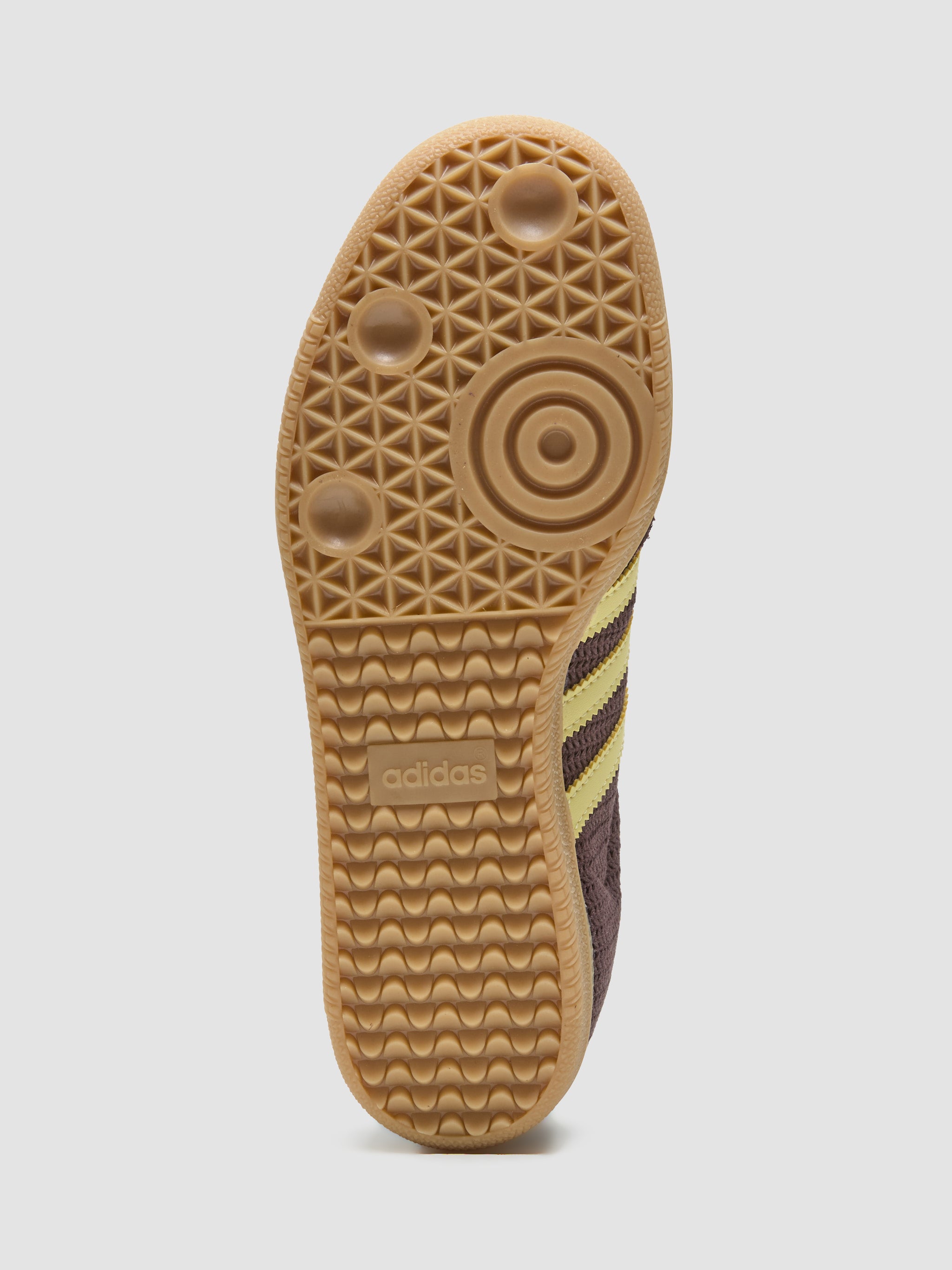 WMNS Samba OG Sneaker in Brown & Yellow
