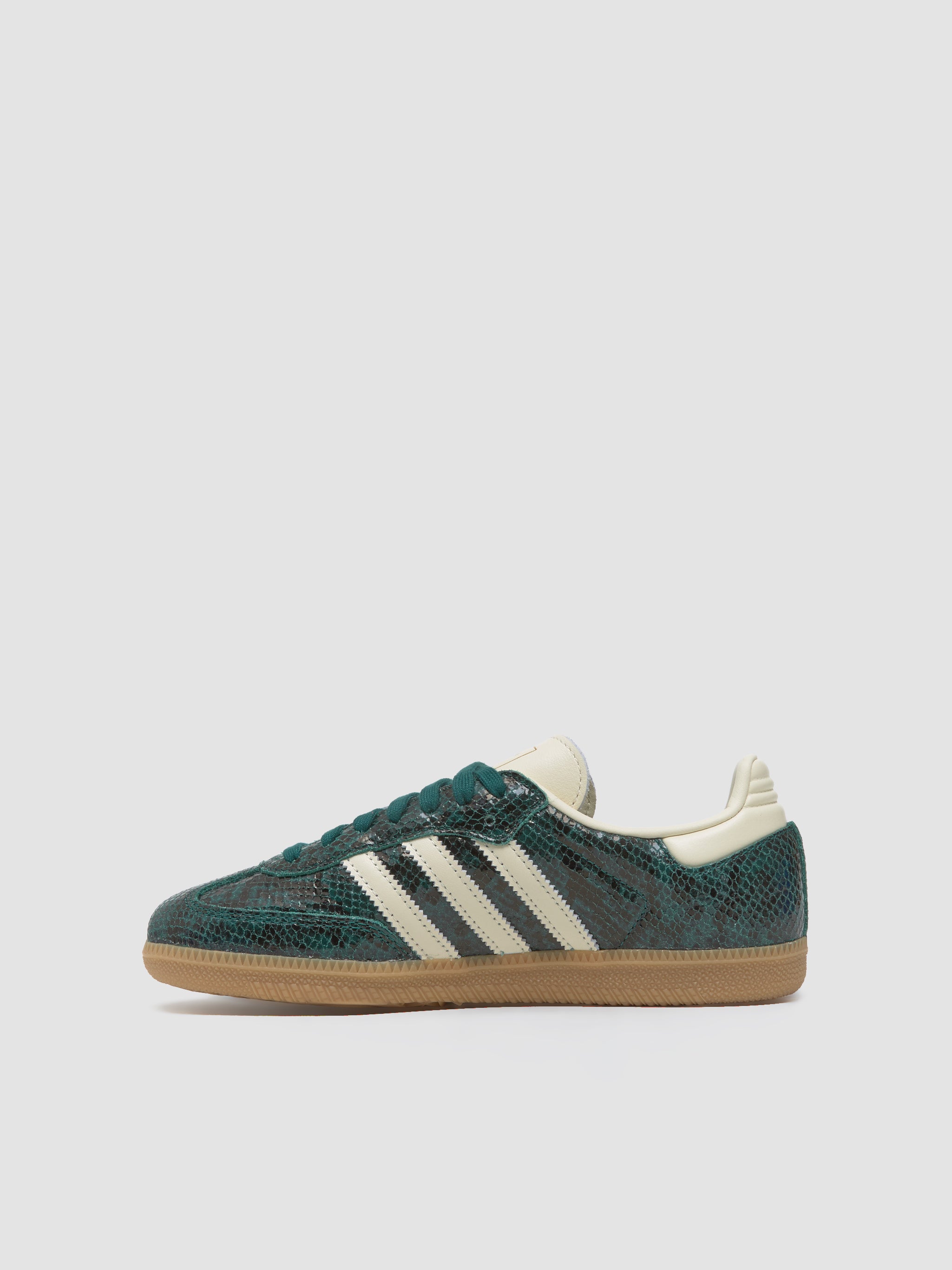 WMNS Samba OG Sneaker in Collegiate Green & Cream White
