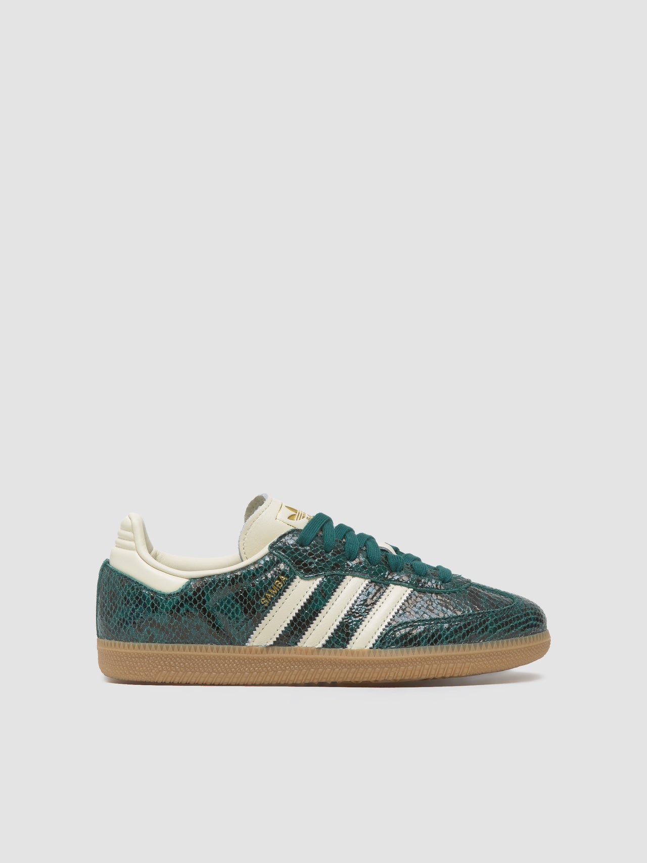 WMNS Samba OG Sneaker in Collegiate Green & Cream White