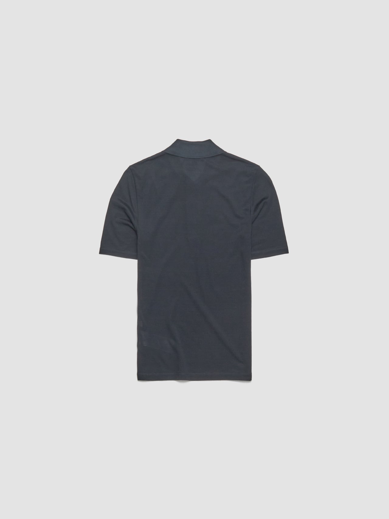 Short Sleeve Polo Shirt in Dark Green