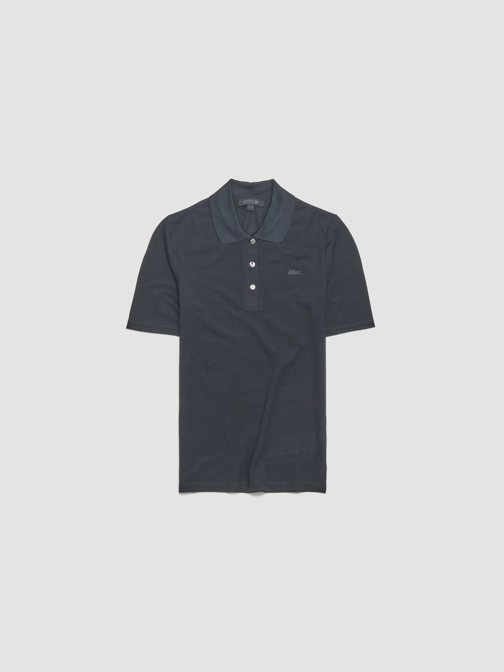 Short Sleeve Polo Shirt in Dark Green