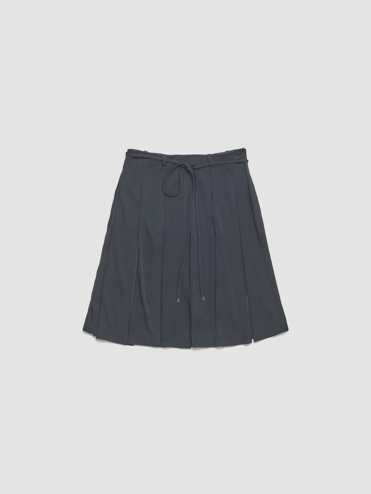 Knee Length Skirt in Dark Green