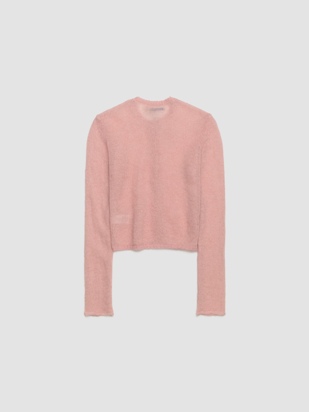 Tantal Round Neck Cardigan in Pink
