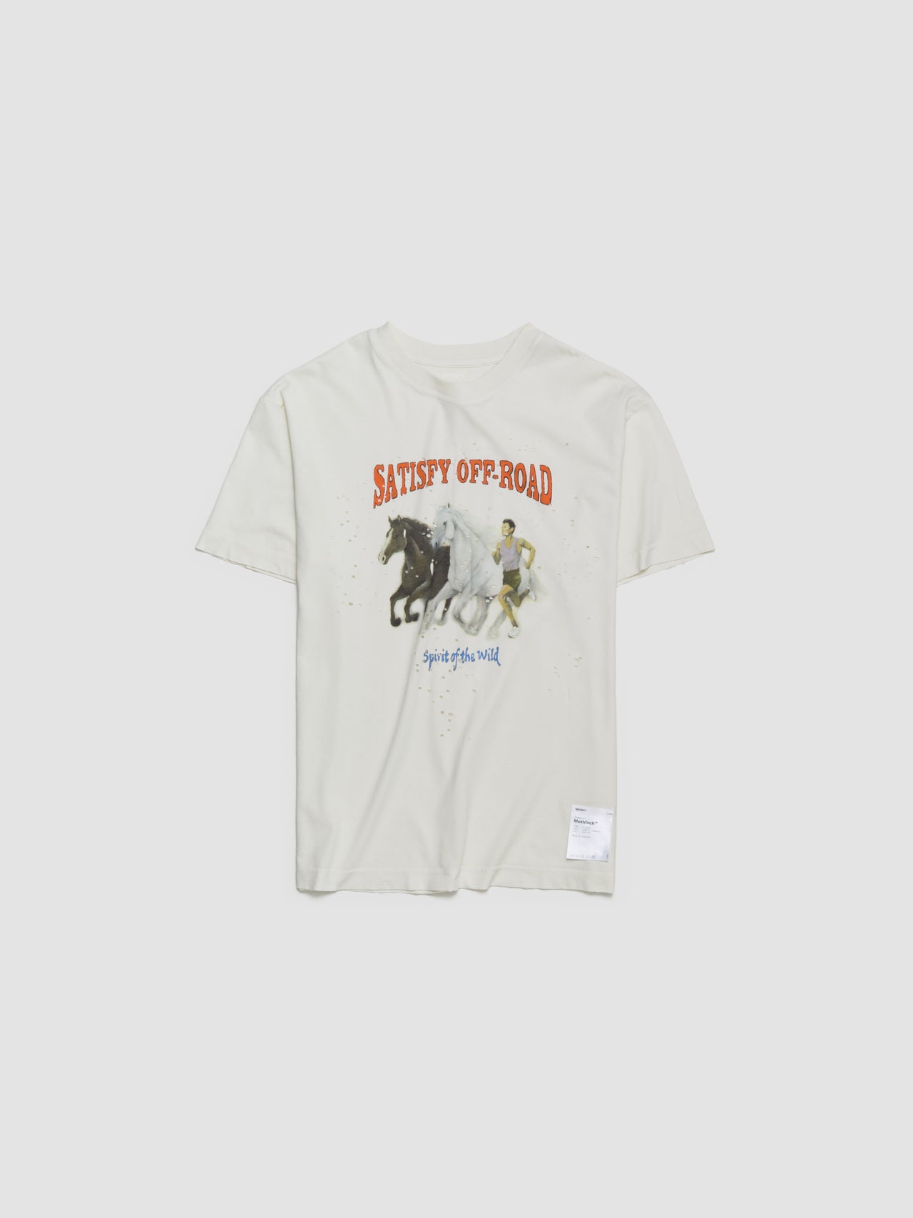 MothTech T-Shirt in Off-White