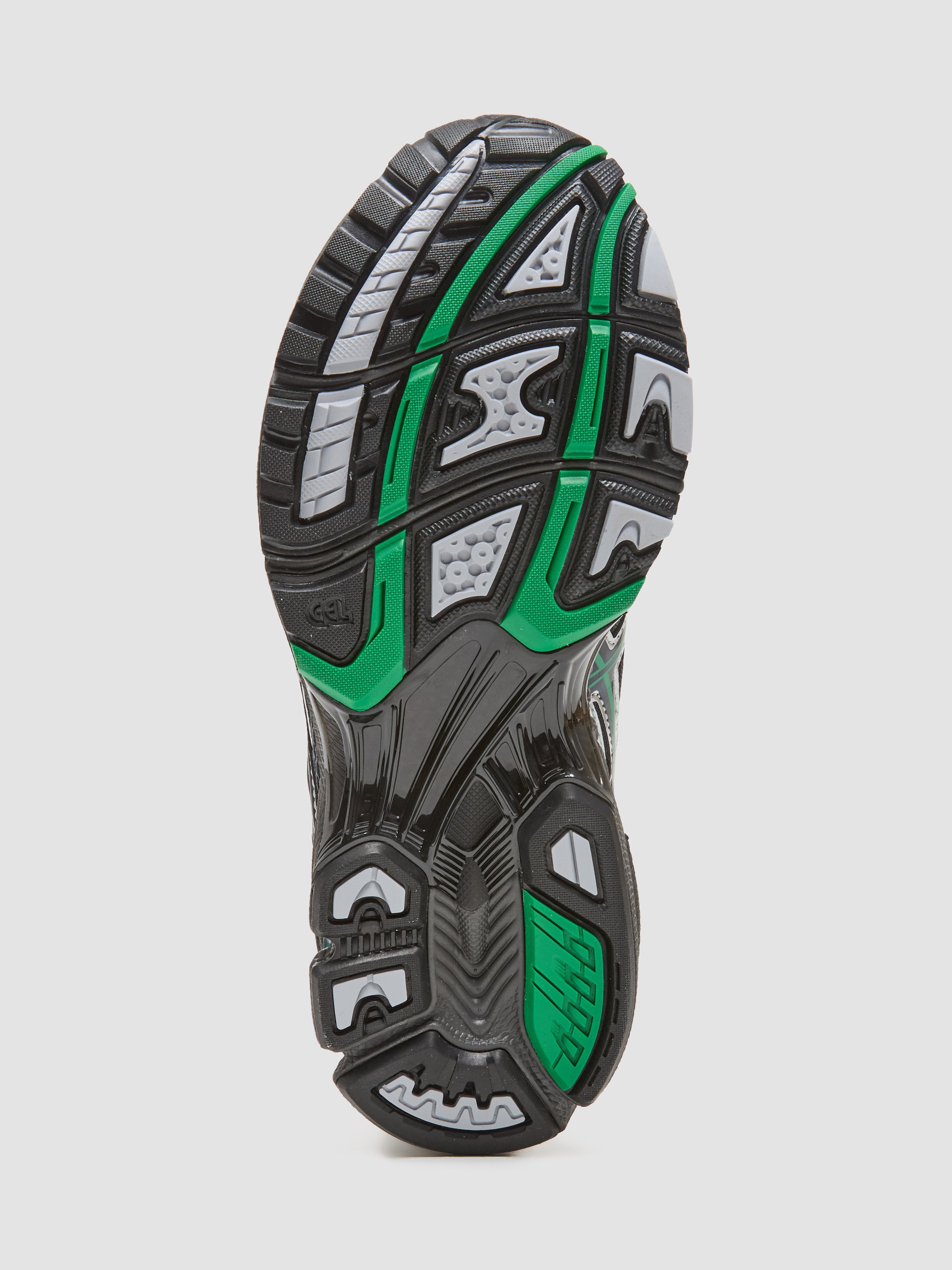 GEL-NIMBUS 10.1 Sneaker in Obsidian Grey & Green Basil