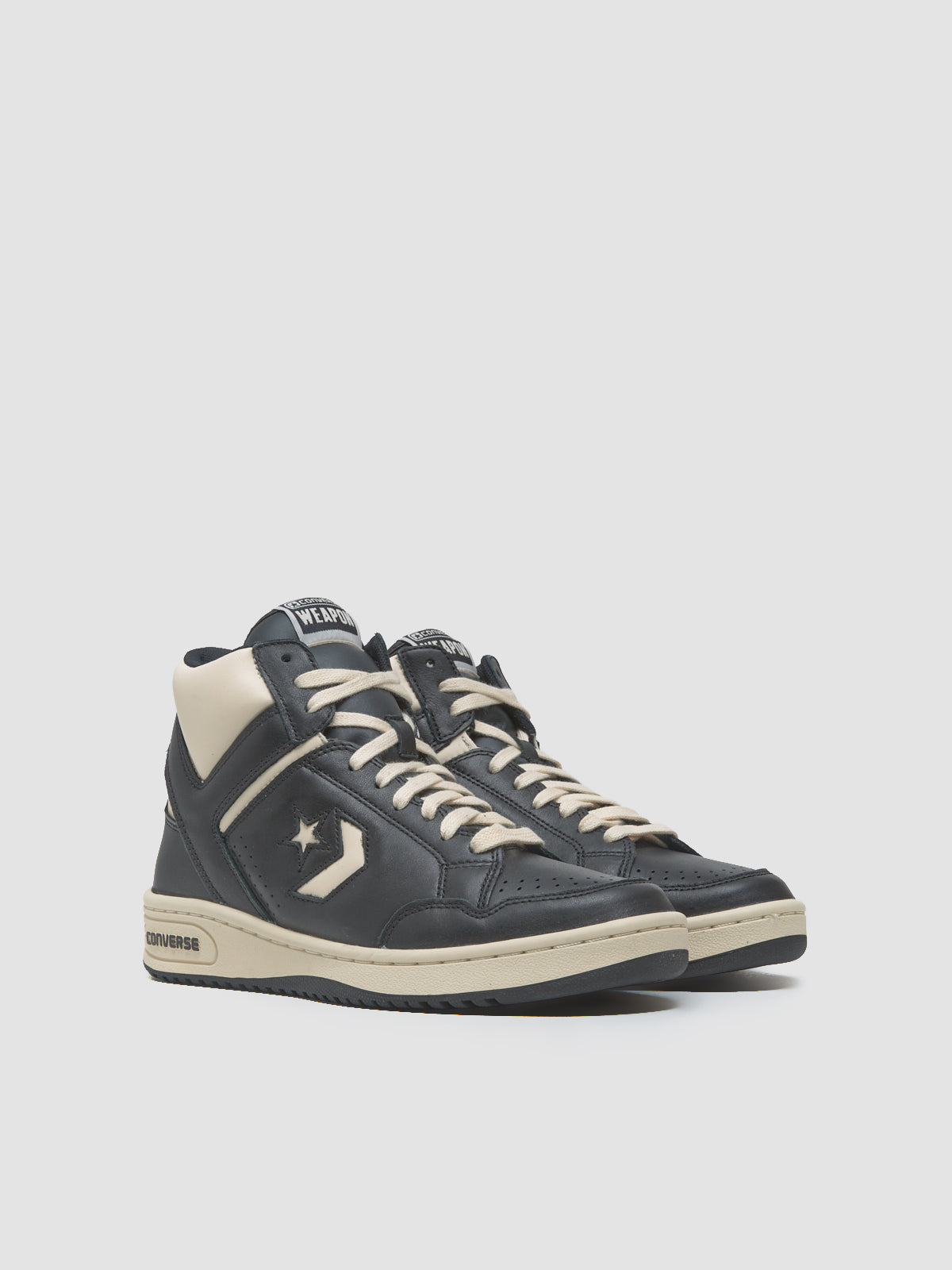 x Old Money Weapon Mid Sneaker in Black Ivory