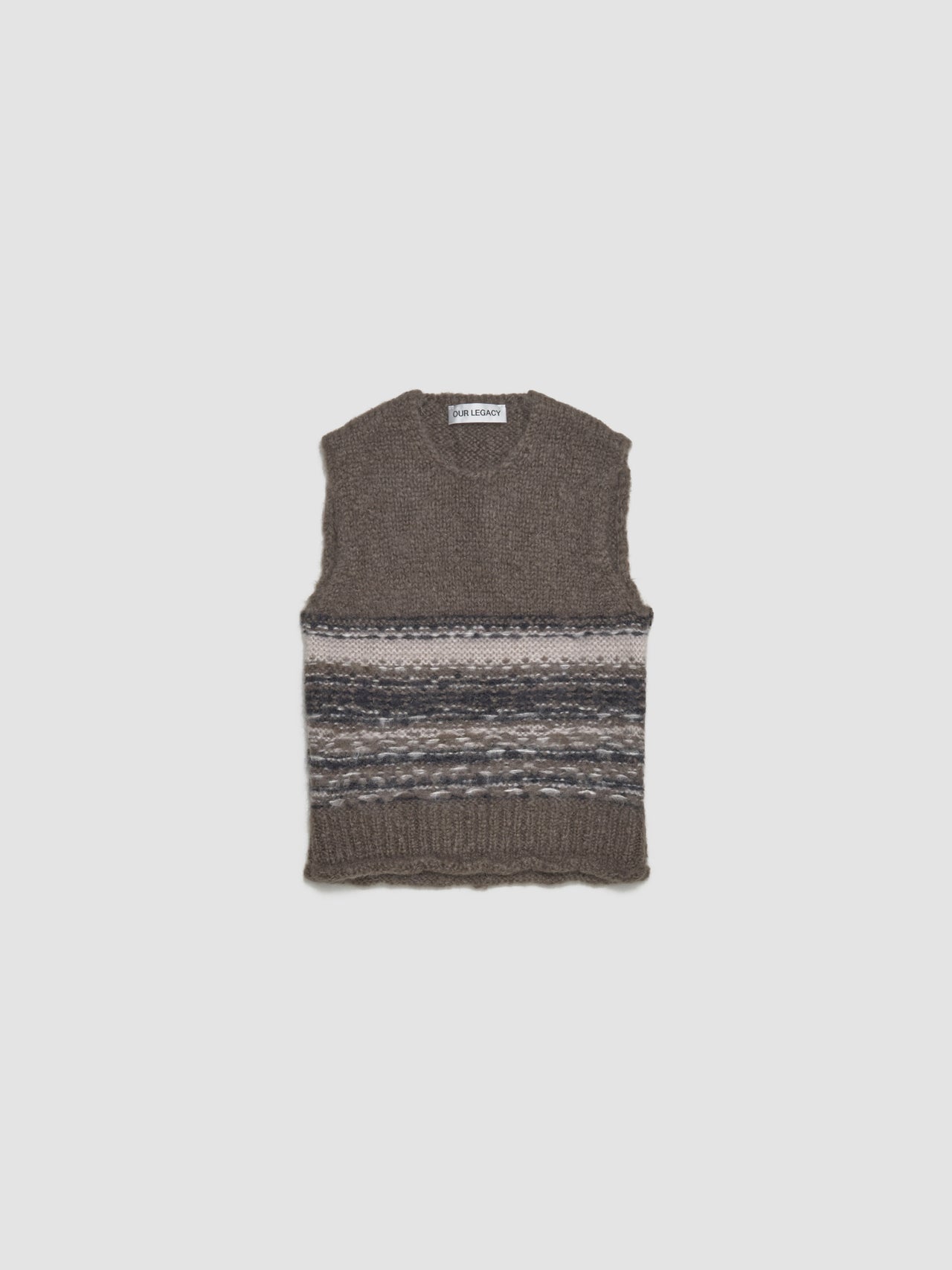 Pleaser Tank in Blur Fair Isle