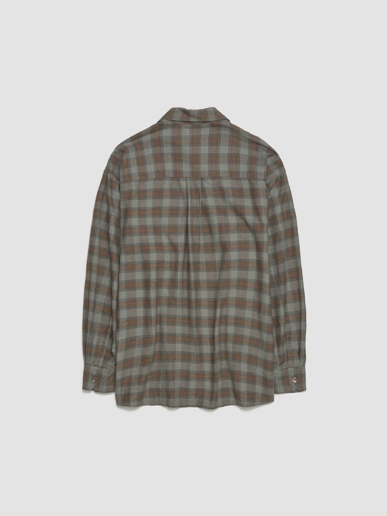 Borrowed Shirt in Iowa Flannel Check