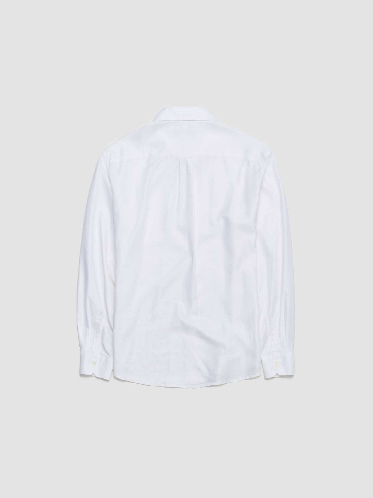 Beyond Shirt in Static White Liquid Oxford