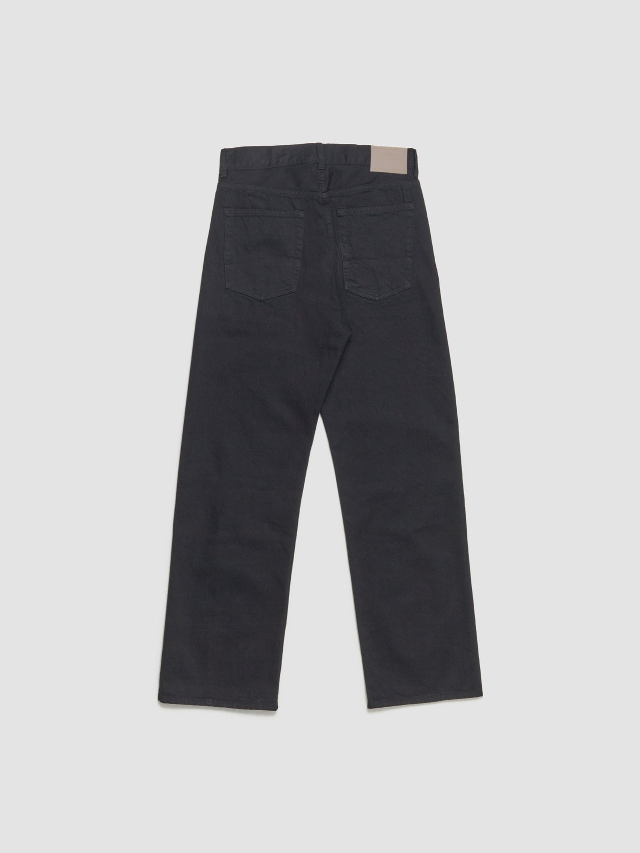 Third Cut Jeans in Black Selvedge