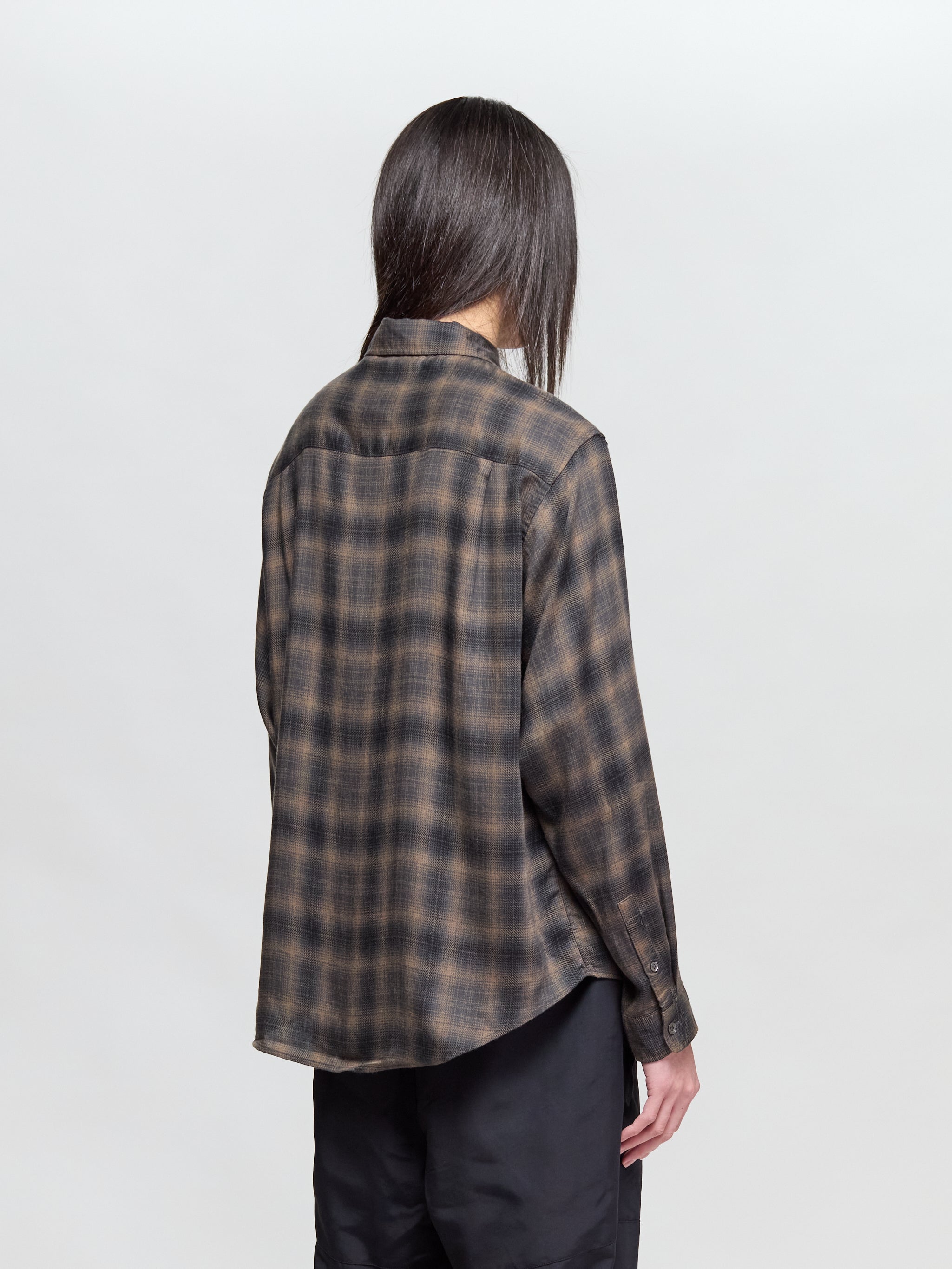 Matthew Plaid Shirt in Brown