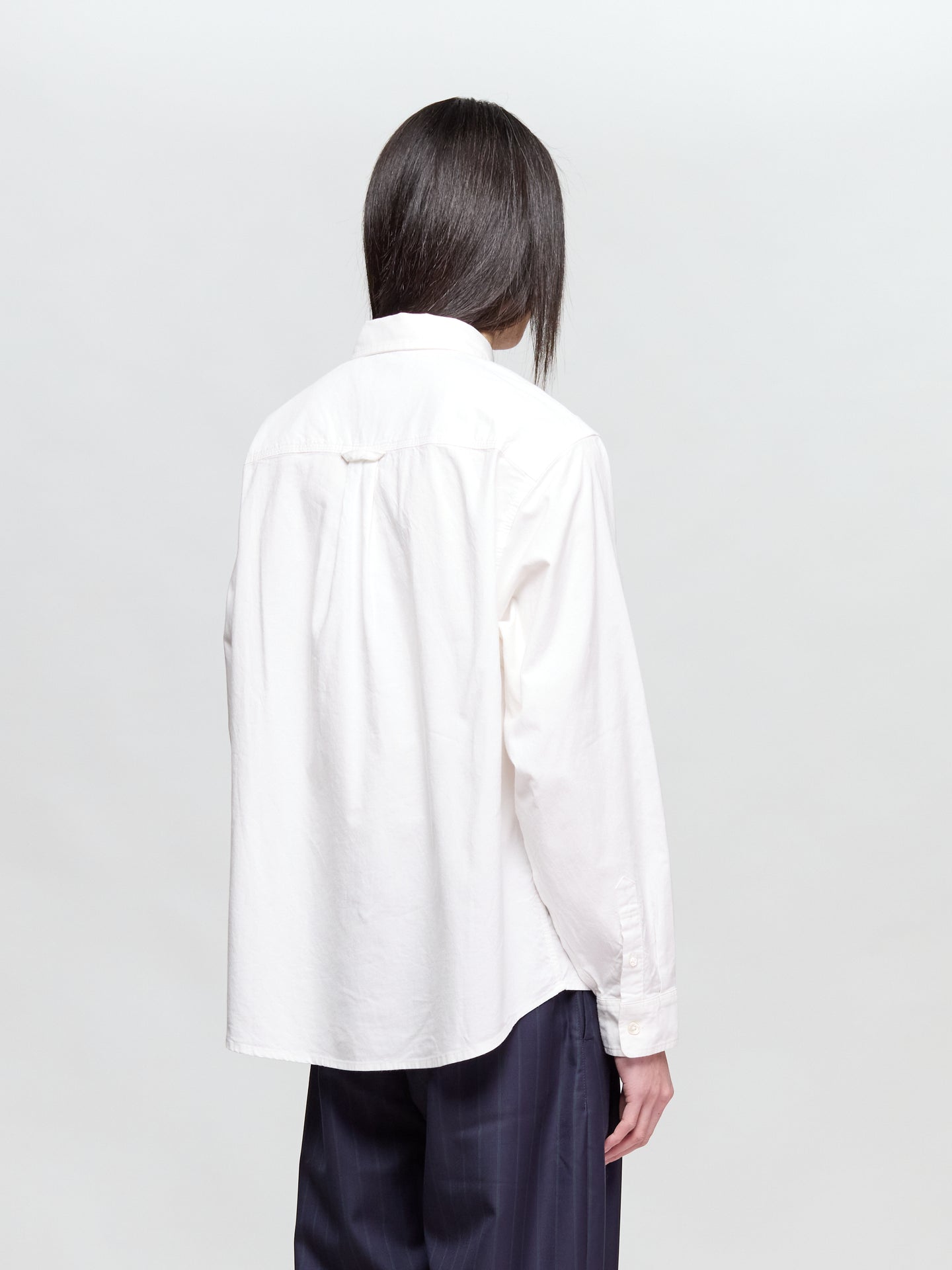 Oxford Long Sleeve Shirt in White
