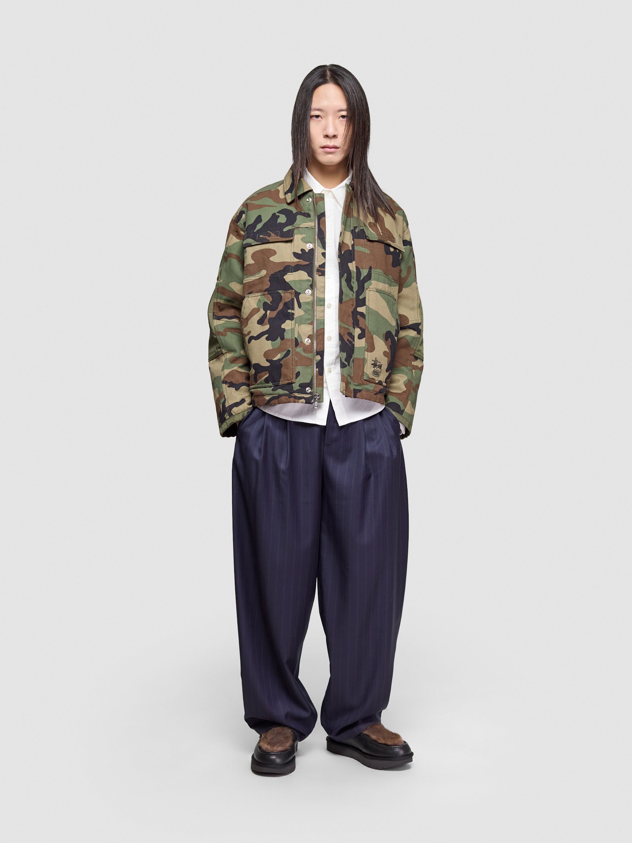 Workgear Jacket in Woodland Camo