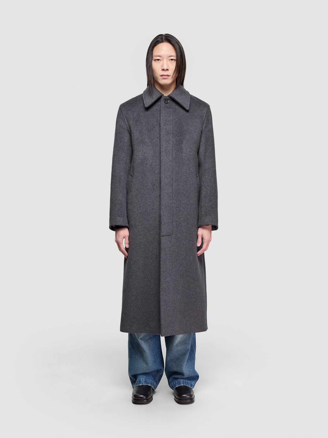 Winter Coat in Antracite