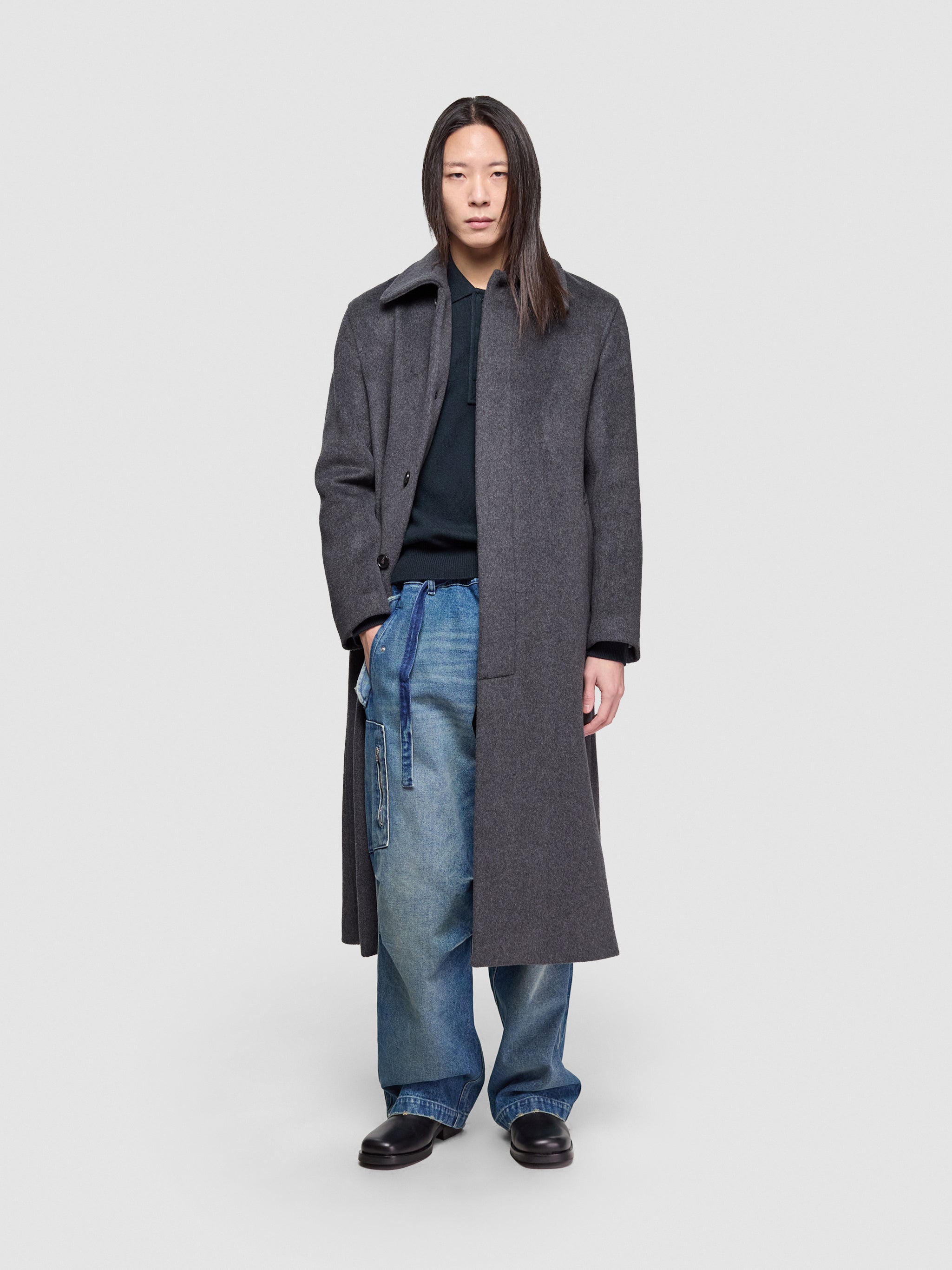 Winter Coat in Antracite