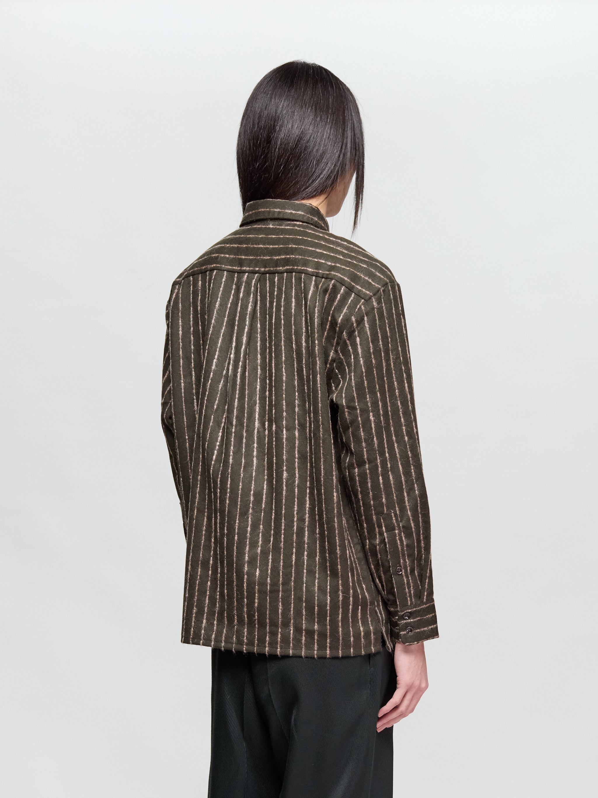 Gusto Shirt in Salmon Stripe
