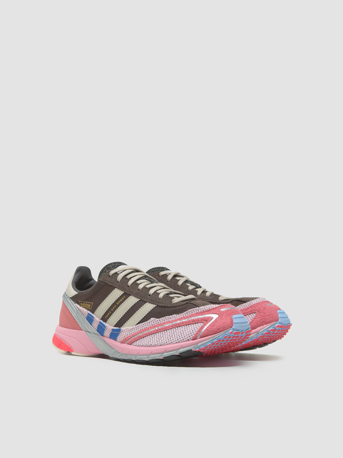 x Bad Bunny Adizero SL72 Sneaker in Brown & Clear Pink