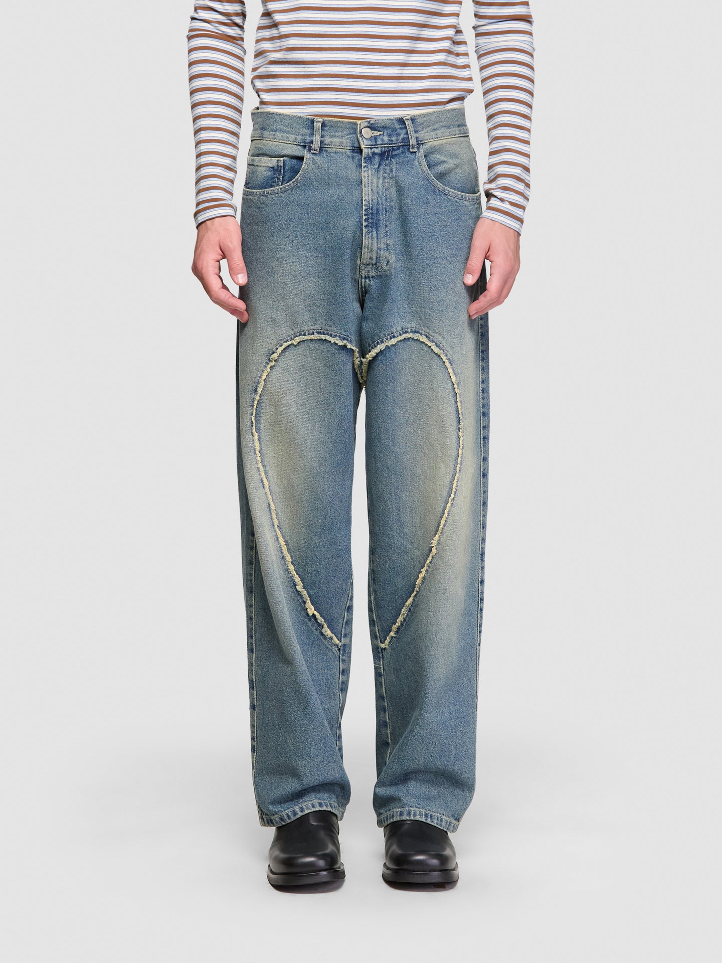 Love Pants 00's in Washed Blue