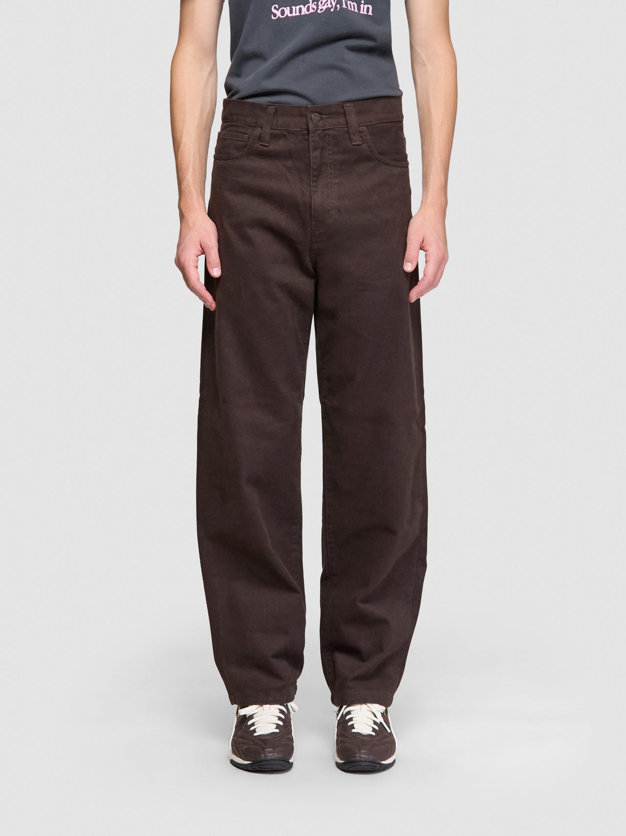 Landon Pants in Tobacco Rinsed