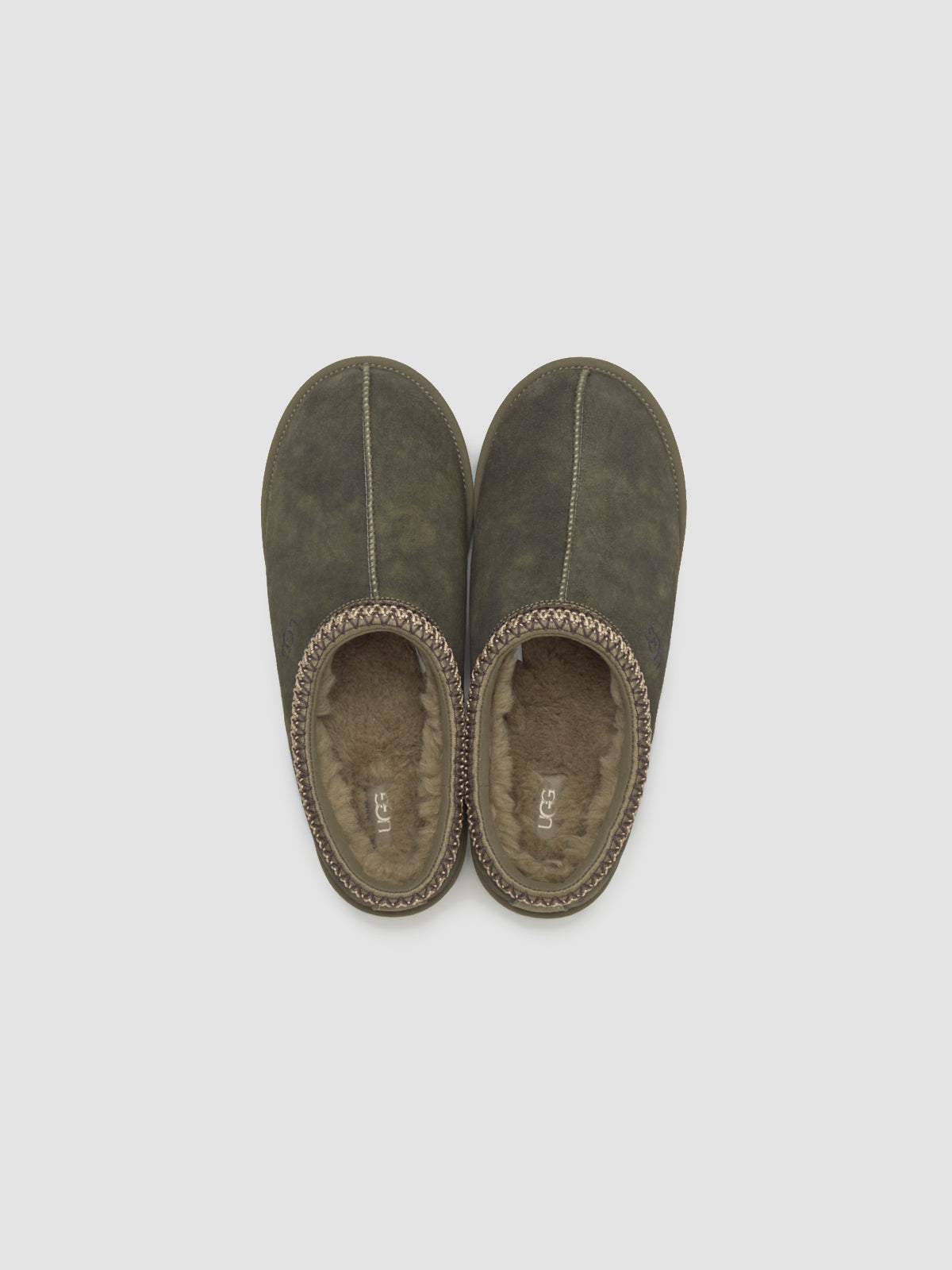Men's Tasman Baxter Slipper in Burnt Olive