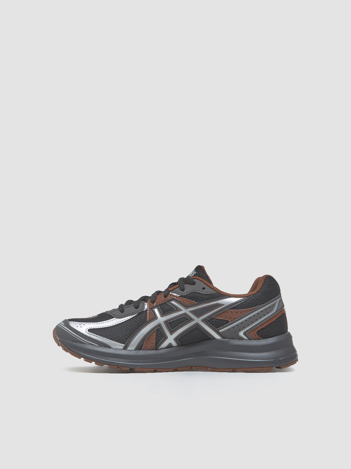 JOG 100S Sneaker in Black & Pure Silver