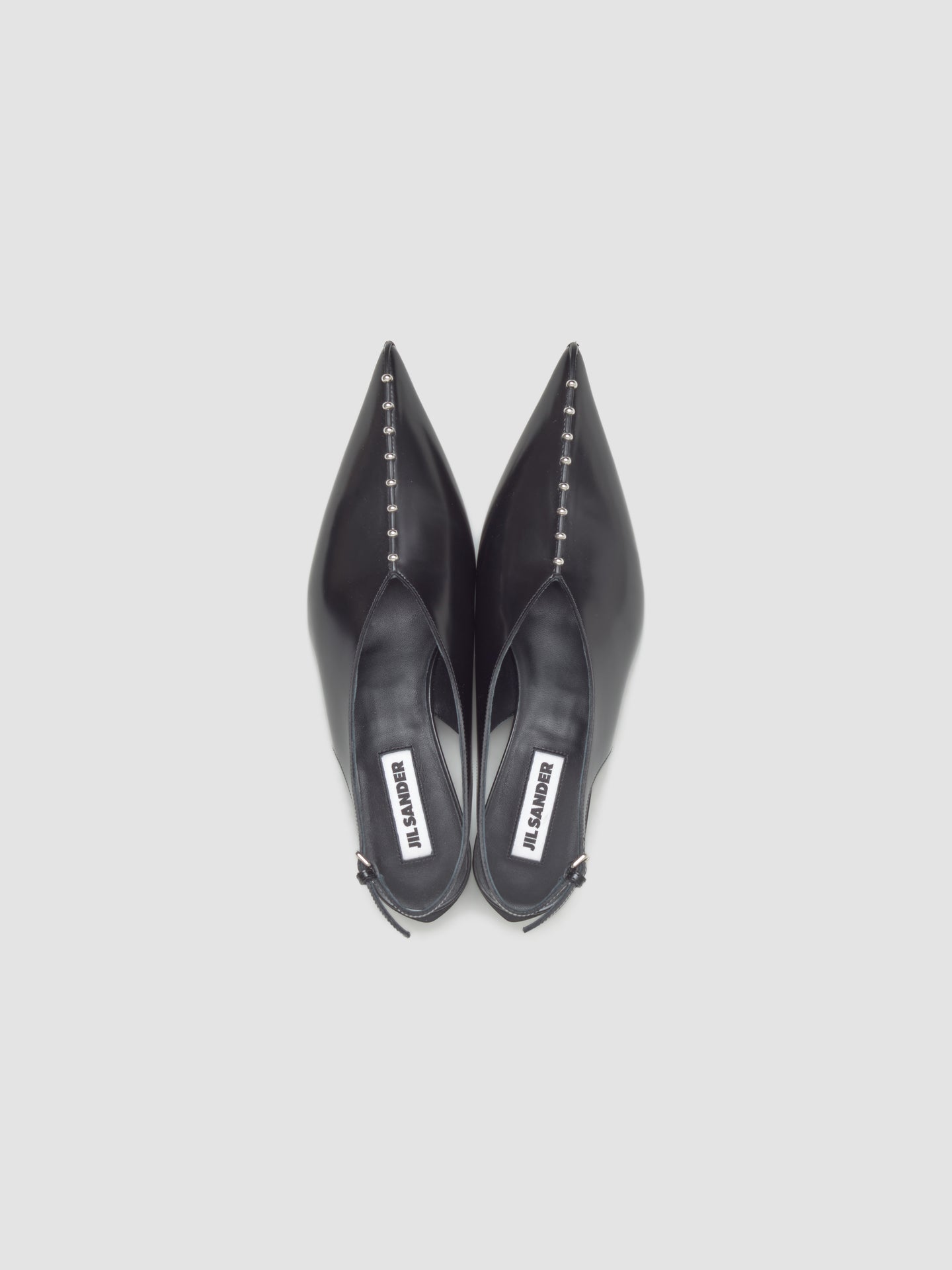 Sling Back Pumps in Black