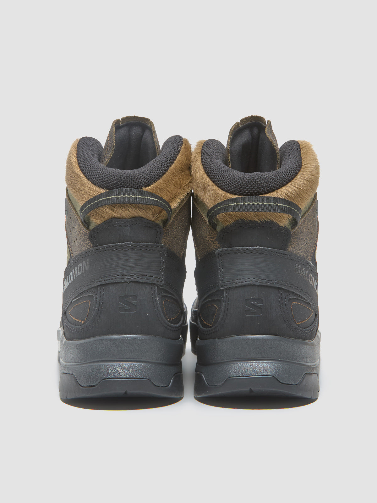 X-ALP MID GTX DISTRESSED LTR Sneaker in Dark Earth