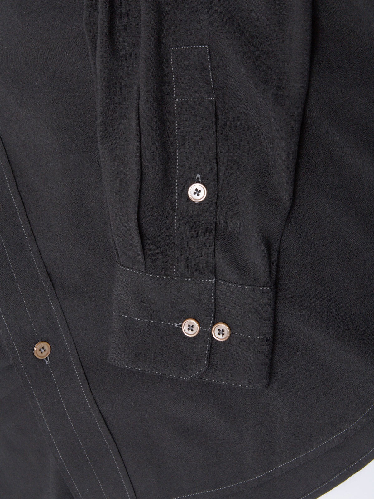 Relaxed Shirt in Caviar