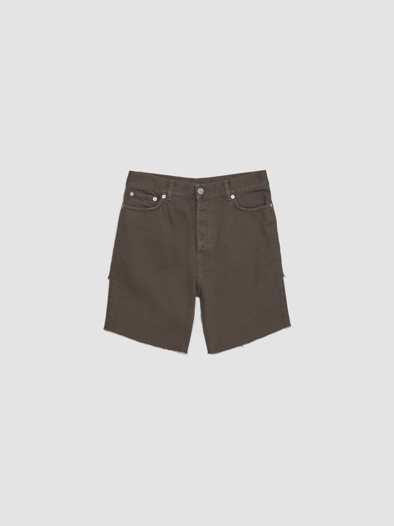 Display Denim Shorts in Brown