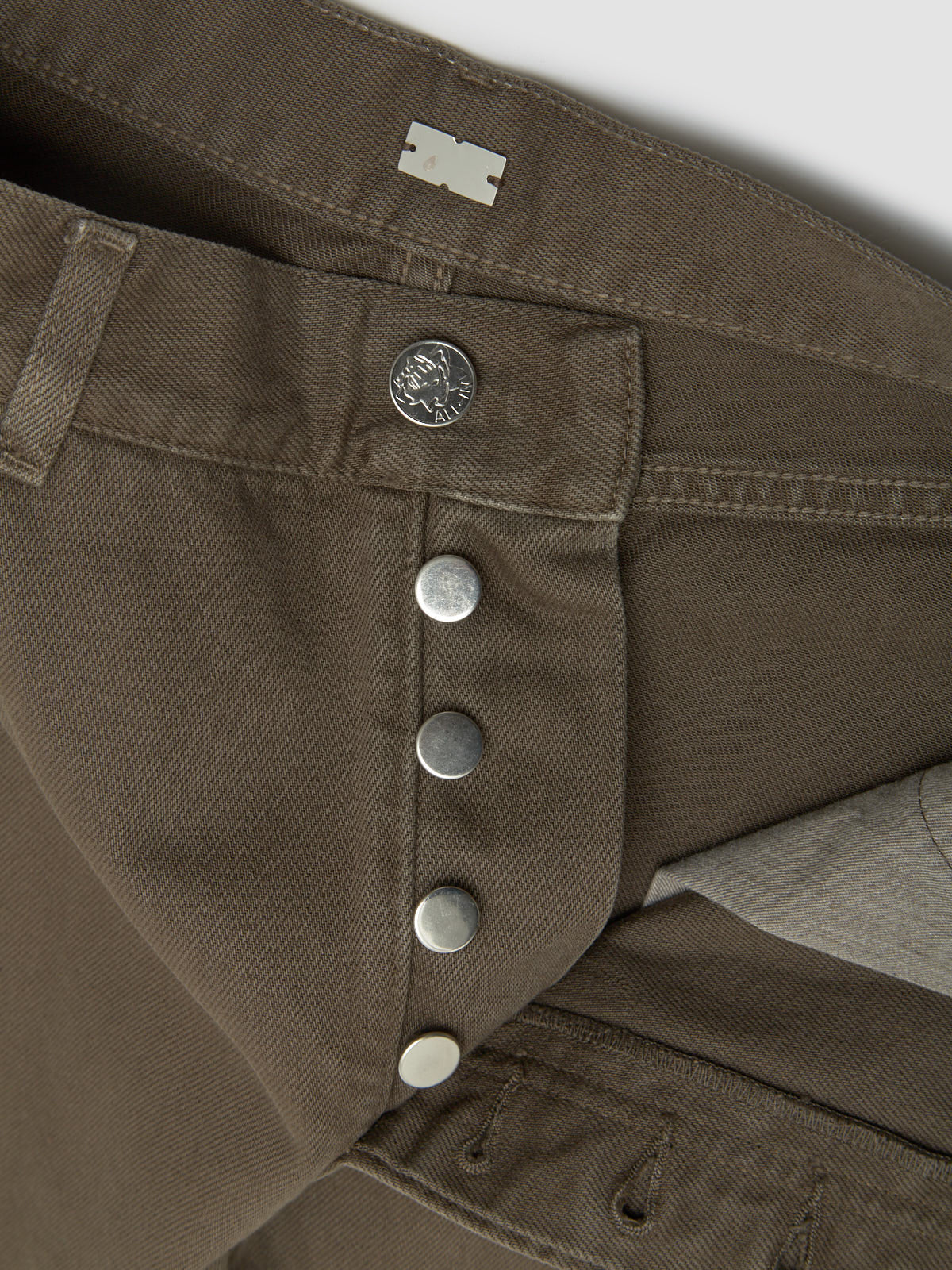 Display Denim Shorts in Brown