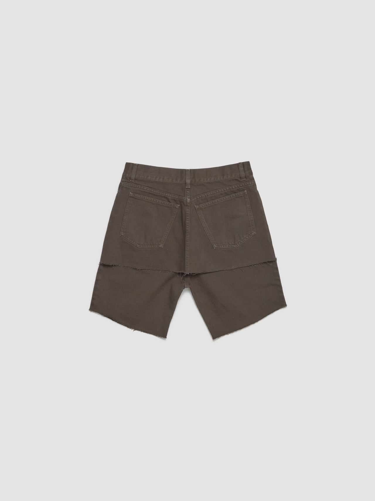 Display Denim Shorts in Brown