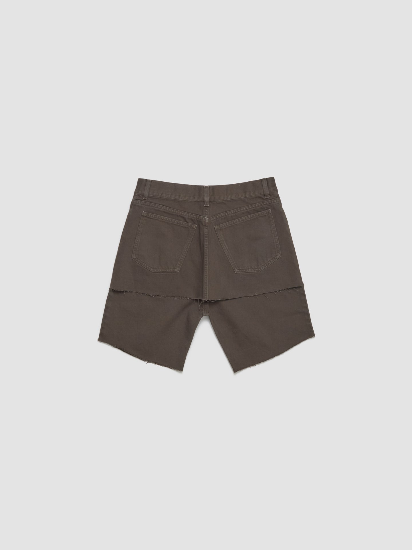 Display Denim Shorts in Brown