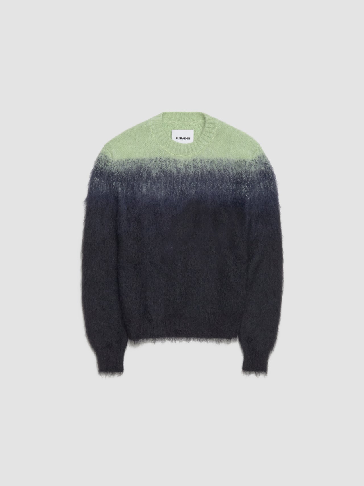Crewneck Long Sleeve Jumper in After Eight