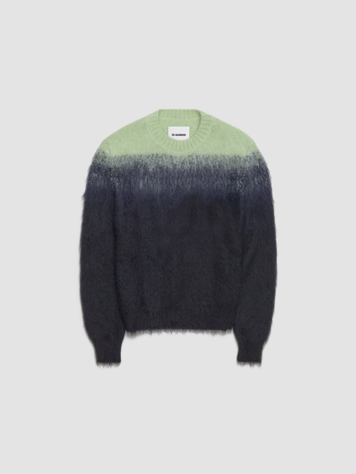 Crewneck Long Sleeve Jumper in After Eight