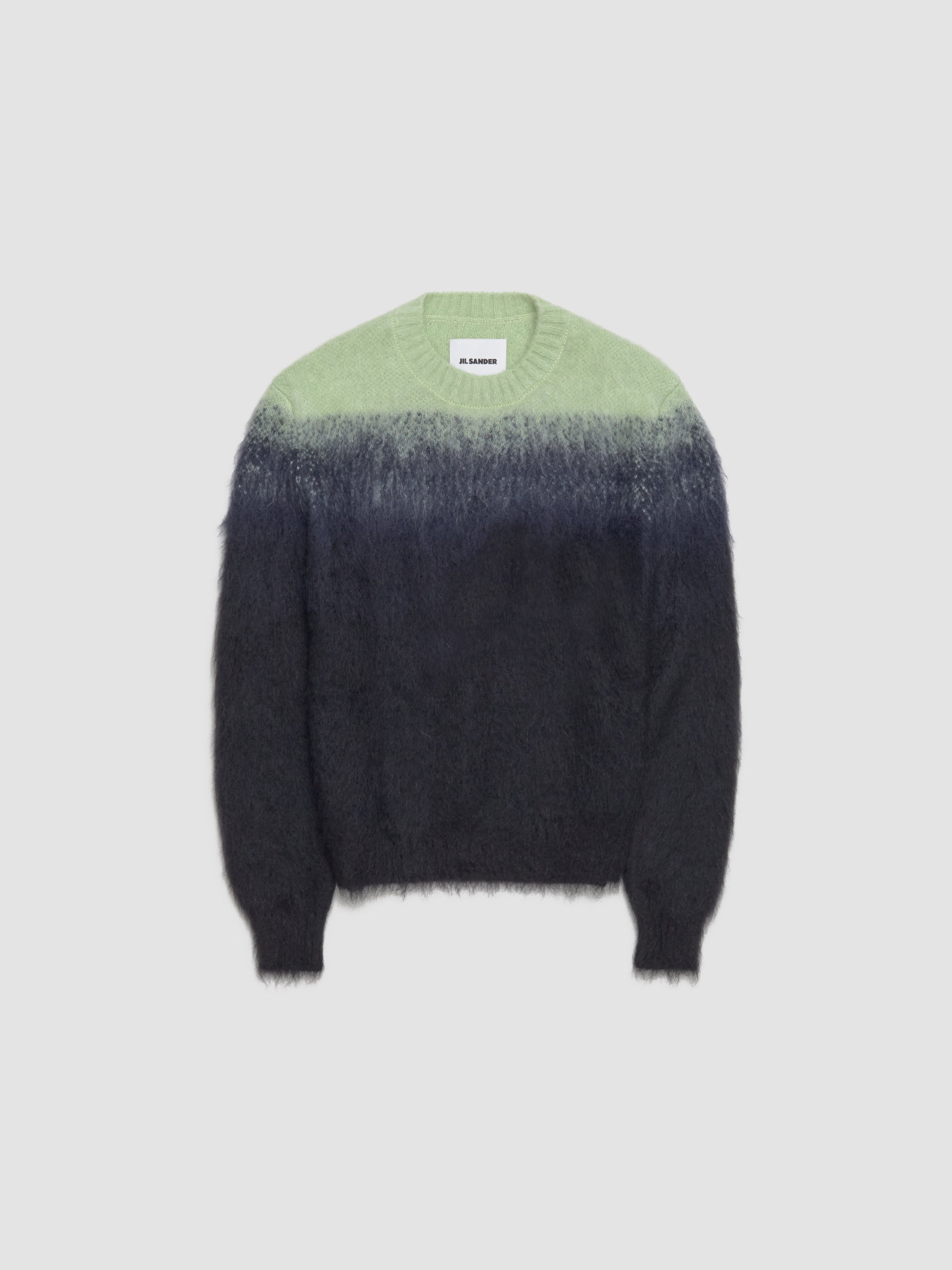 Crewneck Long Sleeve Jumper in After Eight