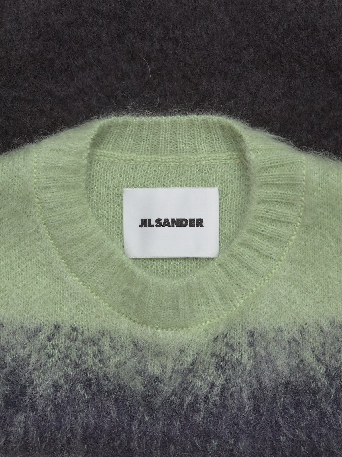 Crewneck Long Sleeve Jumper in After Eight
