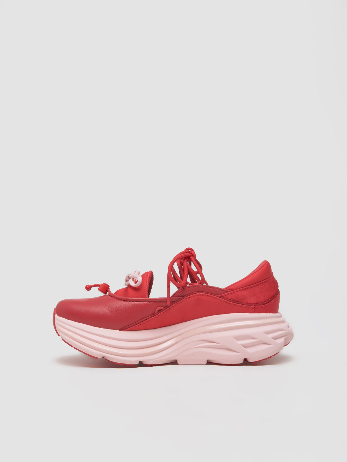 Bondi Mary Jane Sneaker in Cerise & Rose Tea