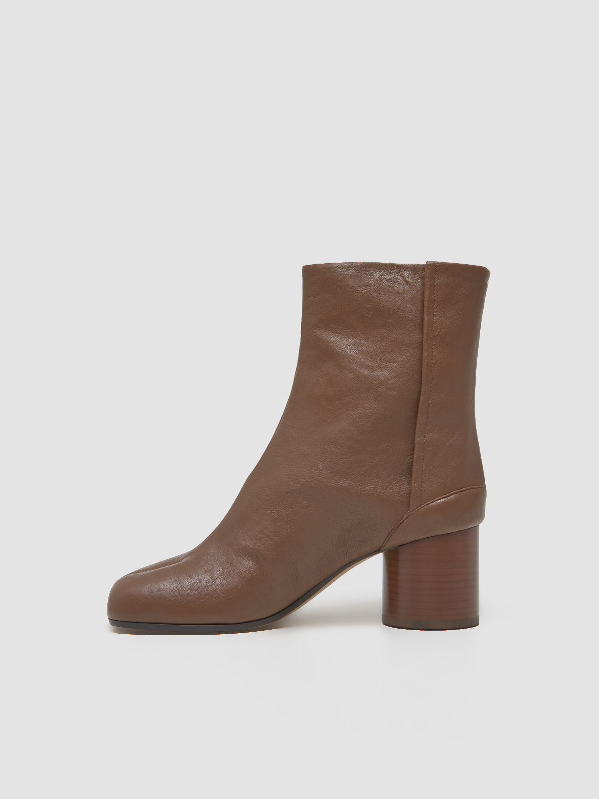 Tabi Ankle Boots in Warm Coffee