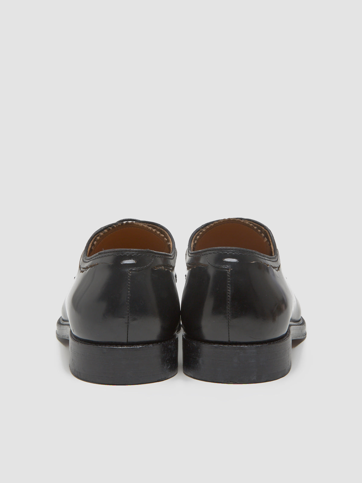 Love to Death Lace-Up Shoes in Black